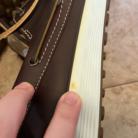 New Ecco Lite Men’s Boat Shoes Size EU 43 US 9-9.5 - Picture 4 of 13